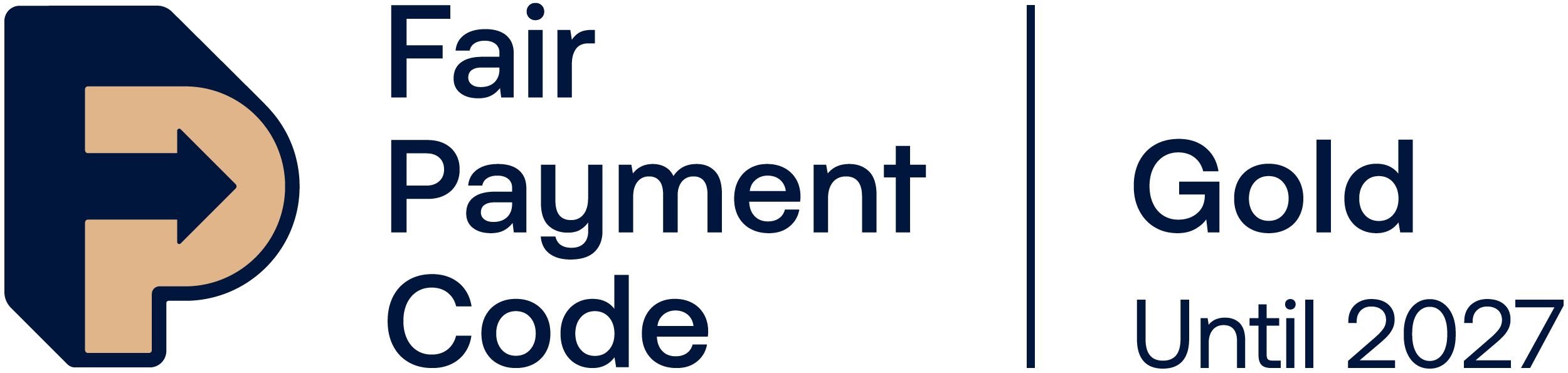 Fair Payment Code Gold, until 2027